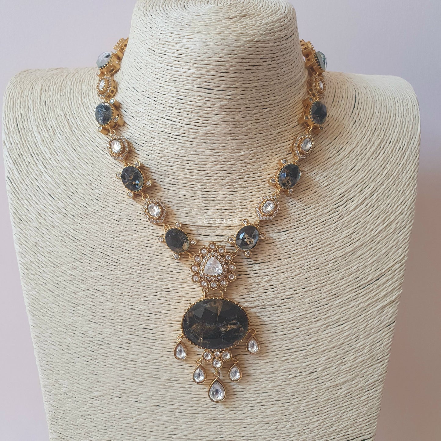 Black Firestone Necklace