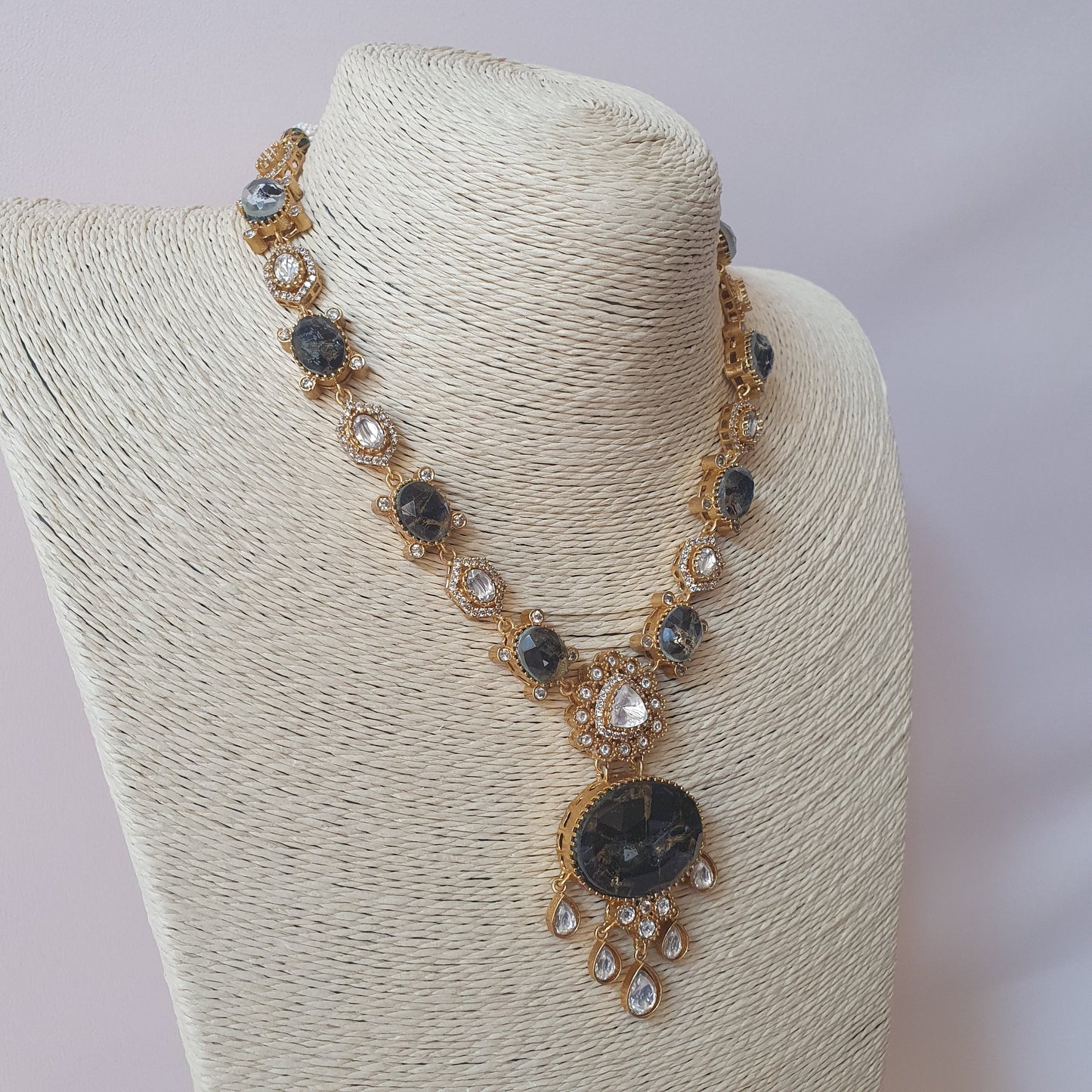 Black Firestone Necklace