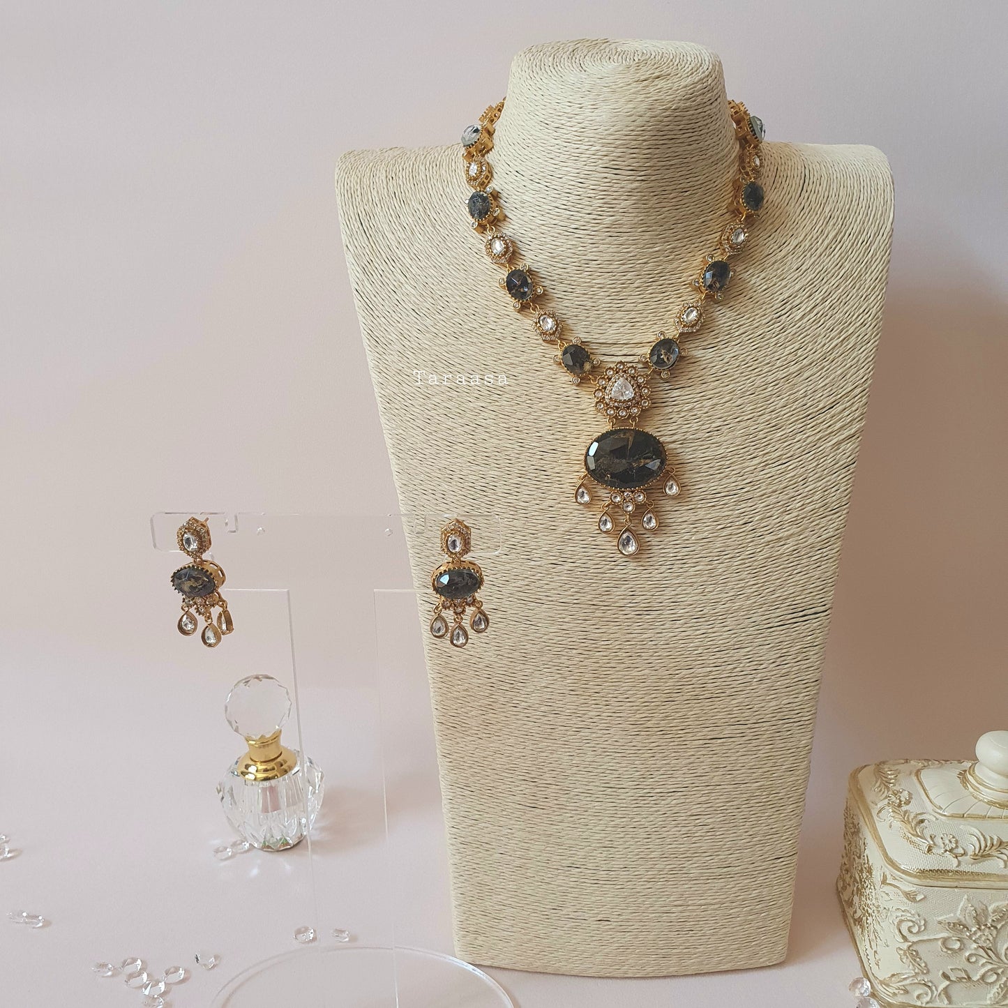 Black Firestone Necklace