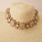 Pink Marble Choker