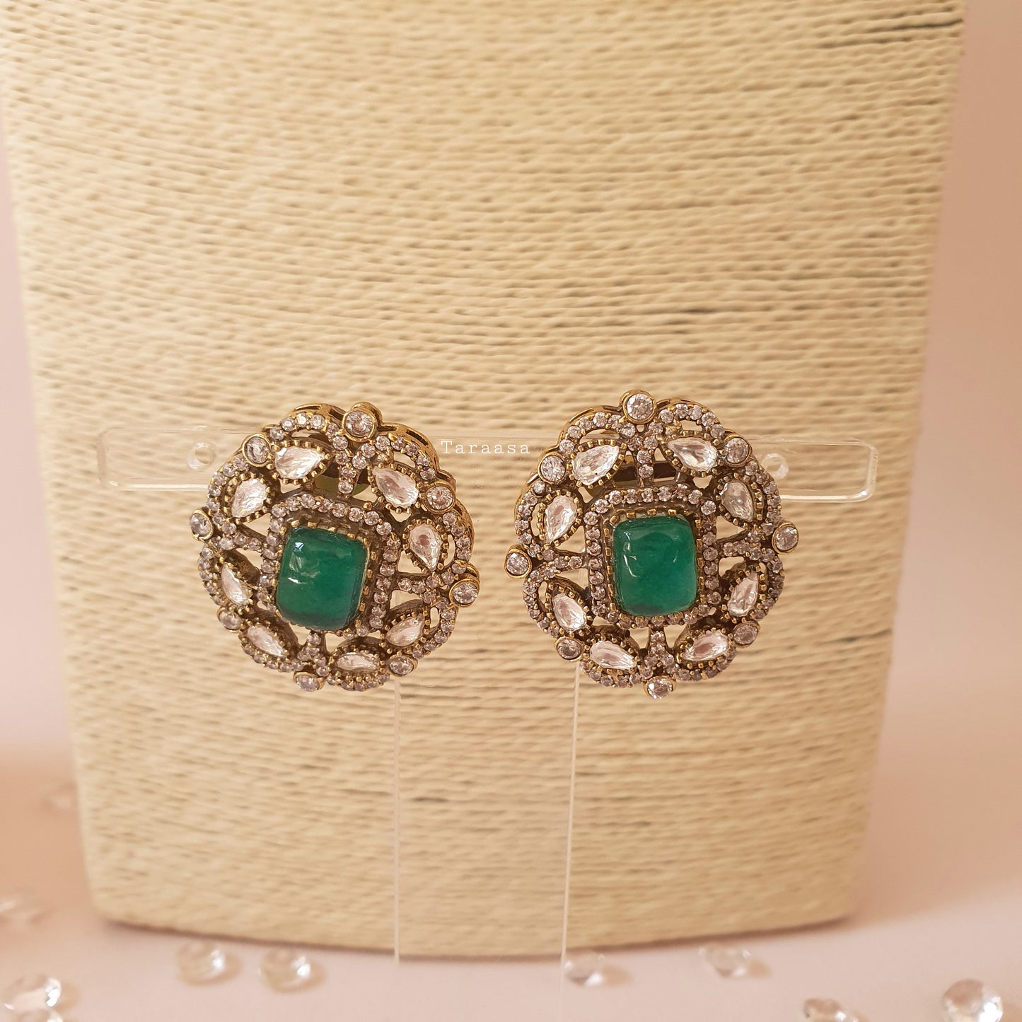 Victorian Emerald Choker