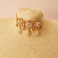 White Meenakari Choker