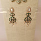 Emerald Meenakari & Kundan Necklace