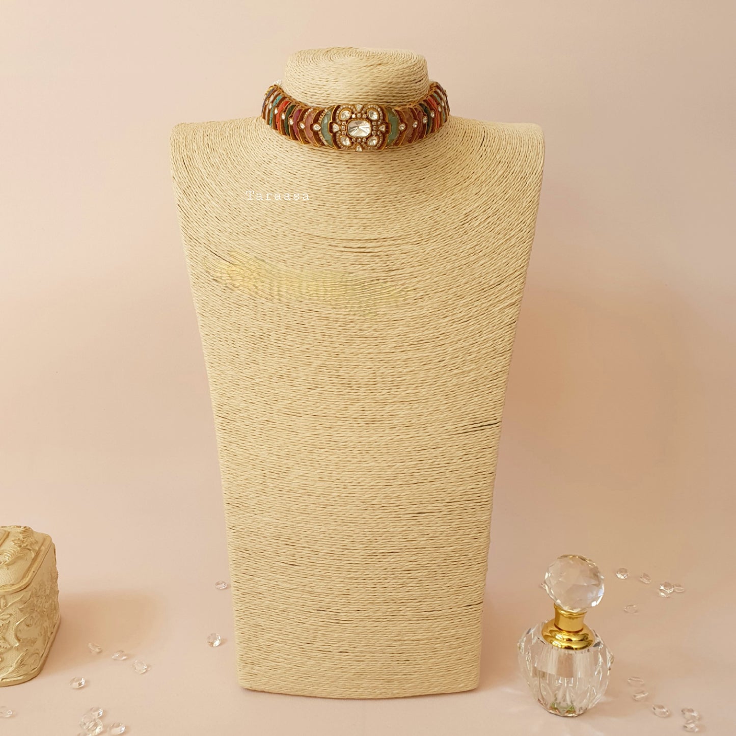 Multi-colour Kundan Choker