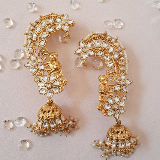 Kundan Earcuffs