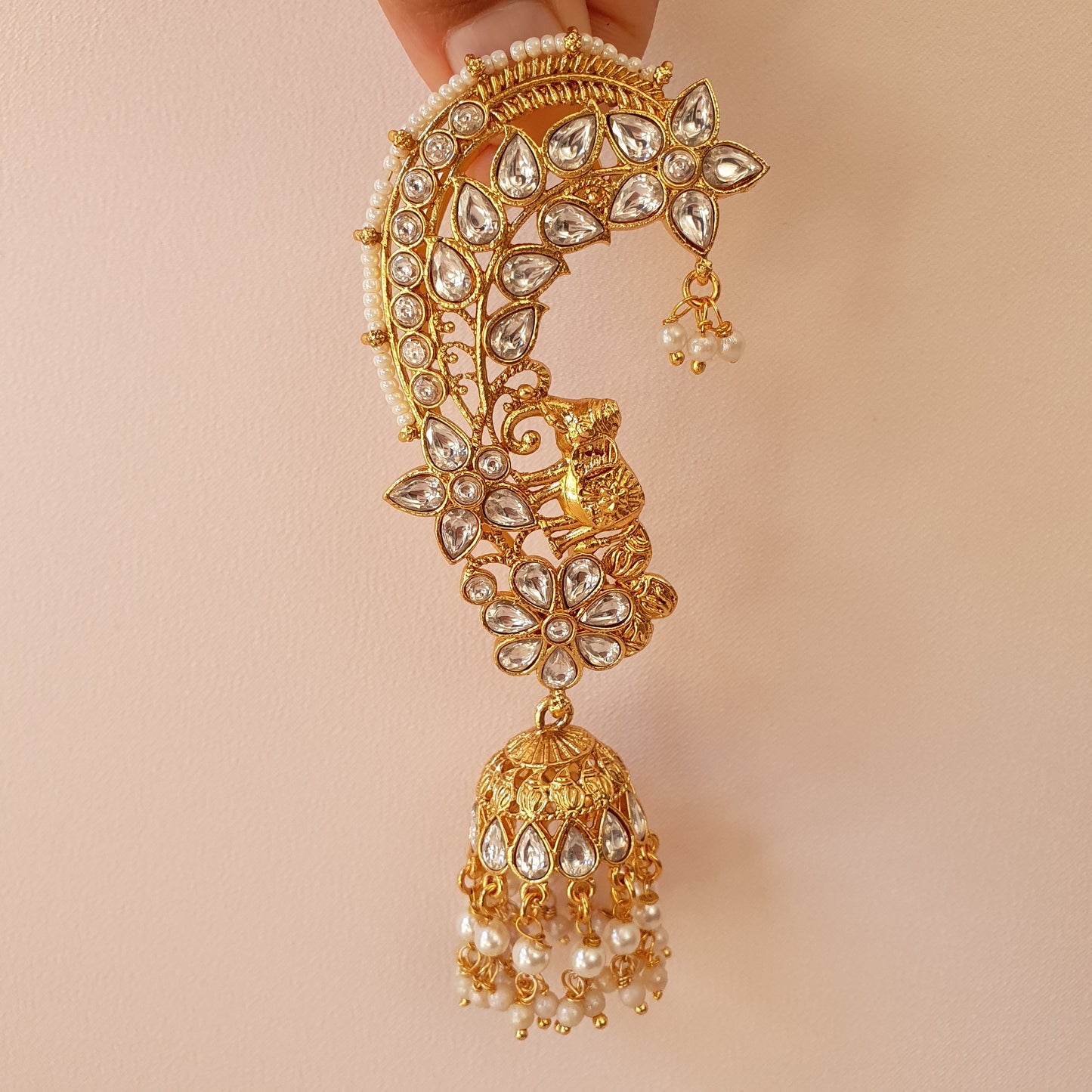 Kundan Earcuffs