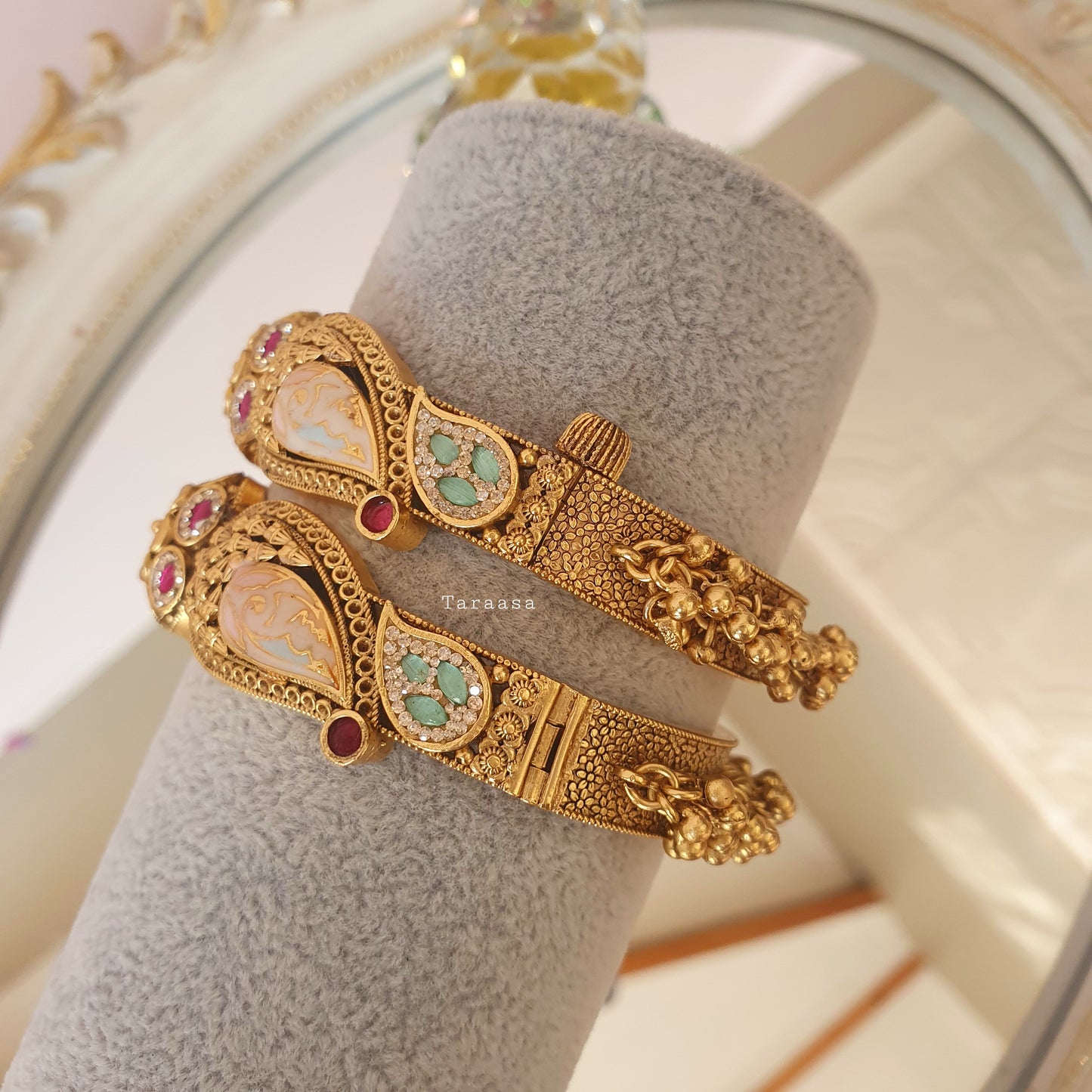 Heritage Meenakari Kangans