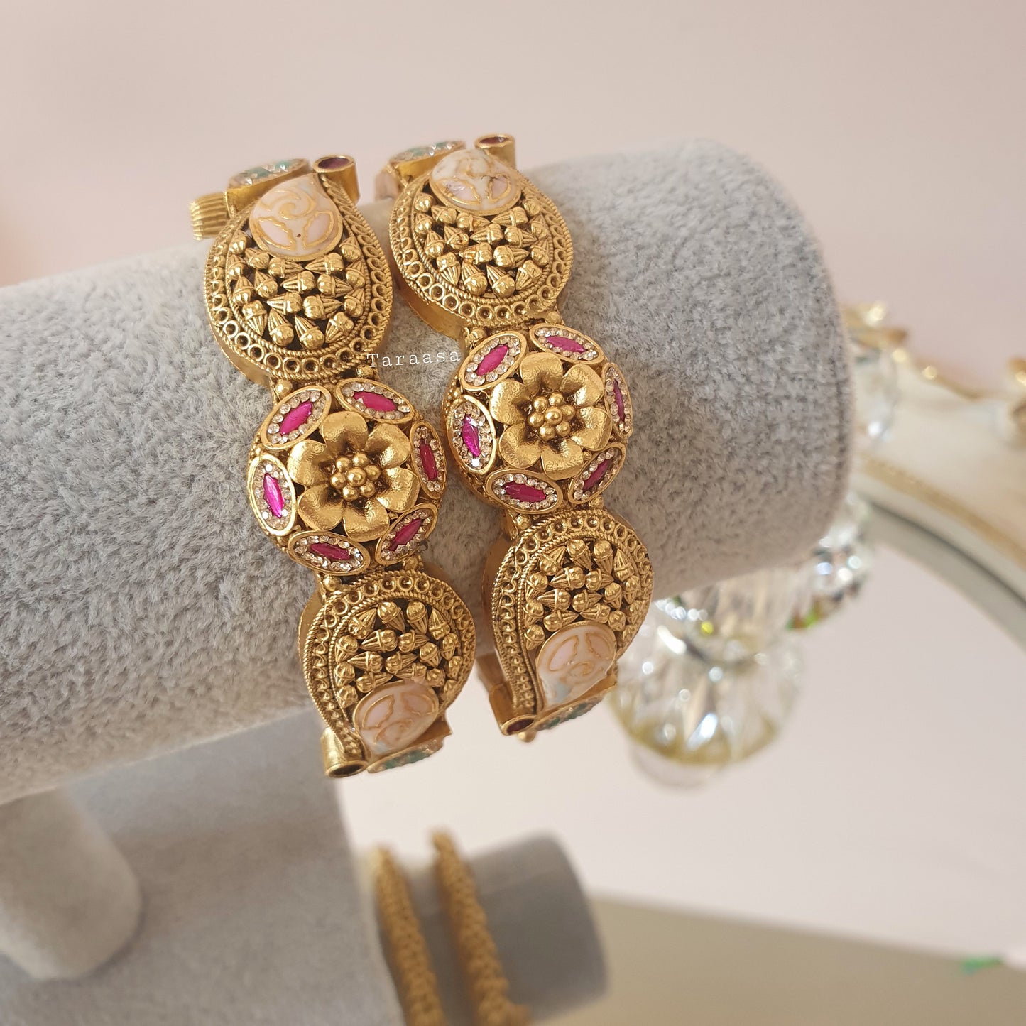 Heritage Meenakari Kangans