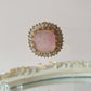 Pink Square Studs