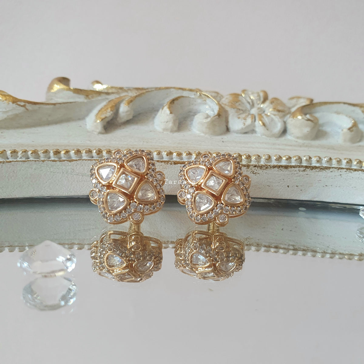 Kundan Stud Earrings