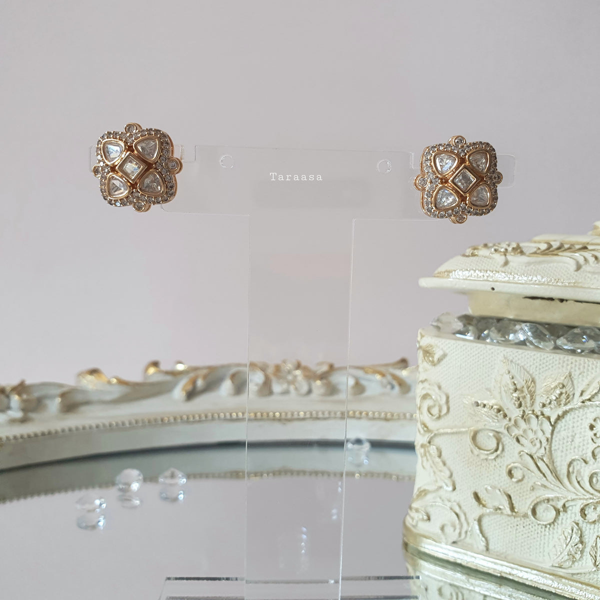 Kundan Stud Earrings