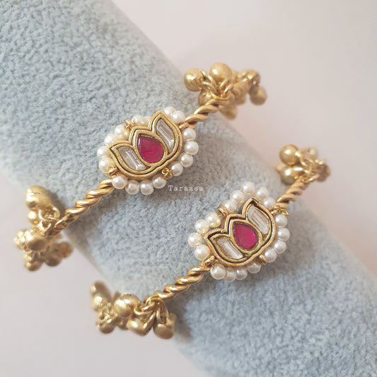 Ghungroo Kangan Pink