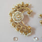Kundan Pearl Earrcuffs