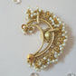 Kundan Pearl Earrcuffs