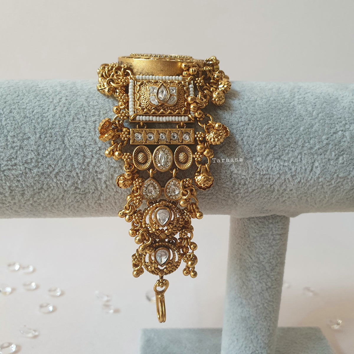 Lotus Kundan Ghungroo Watch