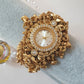 Floral Kundan Ghungroo Watch