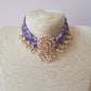 Charoite Kundan Choker