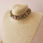 Pink & Sage Choker