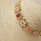 Flower Choker Set Multicolour
