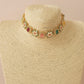 Flower Choker Set Multicolour