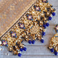 Royal Blue Meenakari and Kundan Choker
