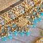 Blue Meenakari and Kundan Choker
