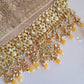 Peach Meenakari and Kundan Choker