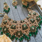 Emerald Meenakari Choker