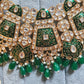 Emerald Meenakari Choker