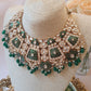 Emerald Meenakari Choker