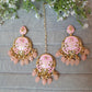 Pink Meenakari Set