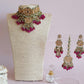 Booysenberry Pachi Kundan Choker