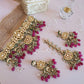 Booysenberry Pachi Kundan Choker