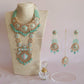 Turquoise Meenakari Bridal Set