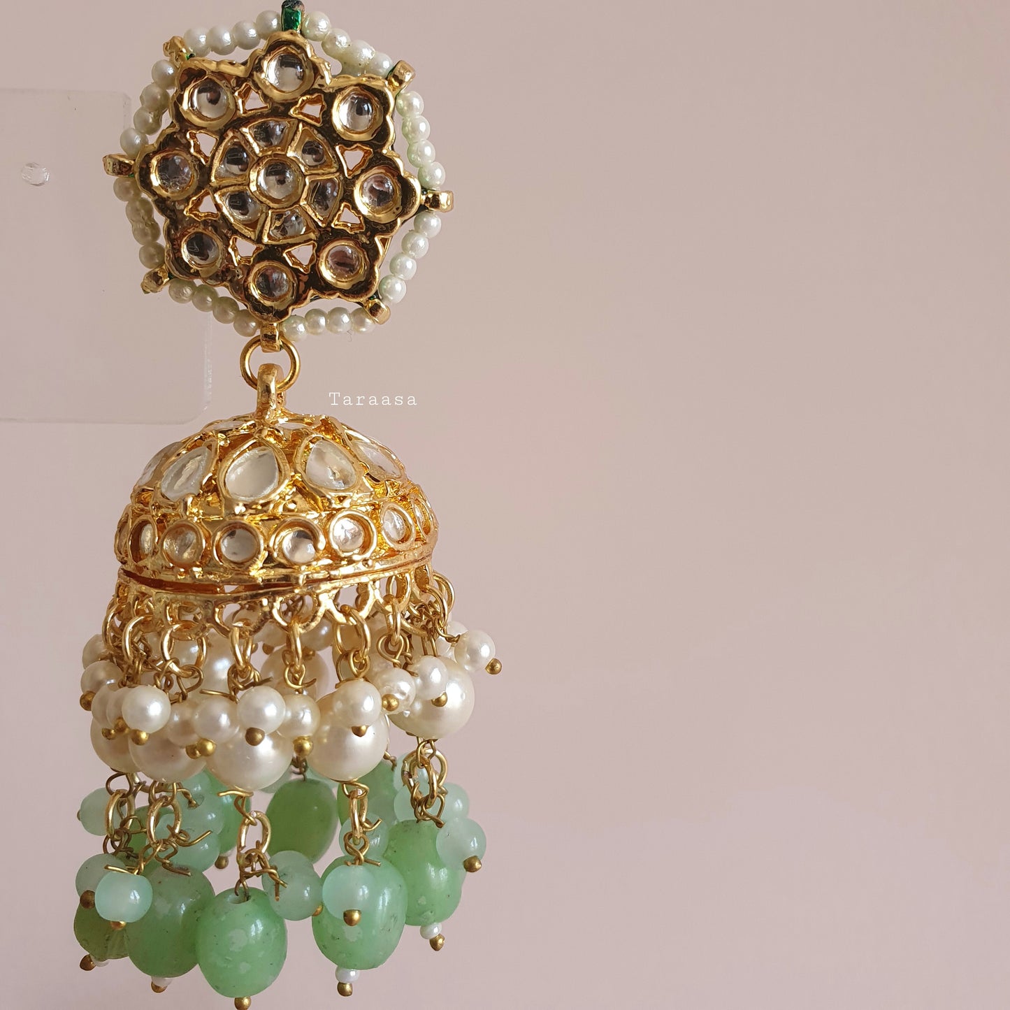 Mint Green Kundan Choker