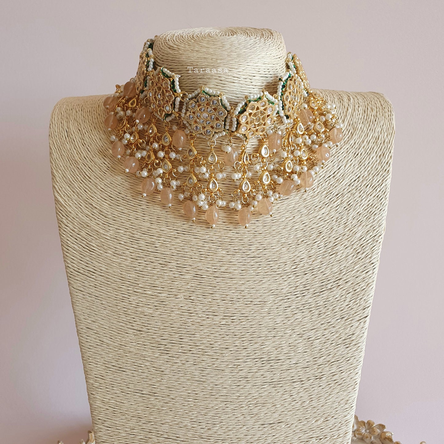 Nude Kundan Choker