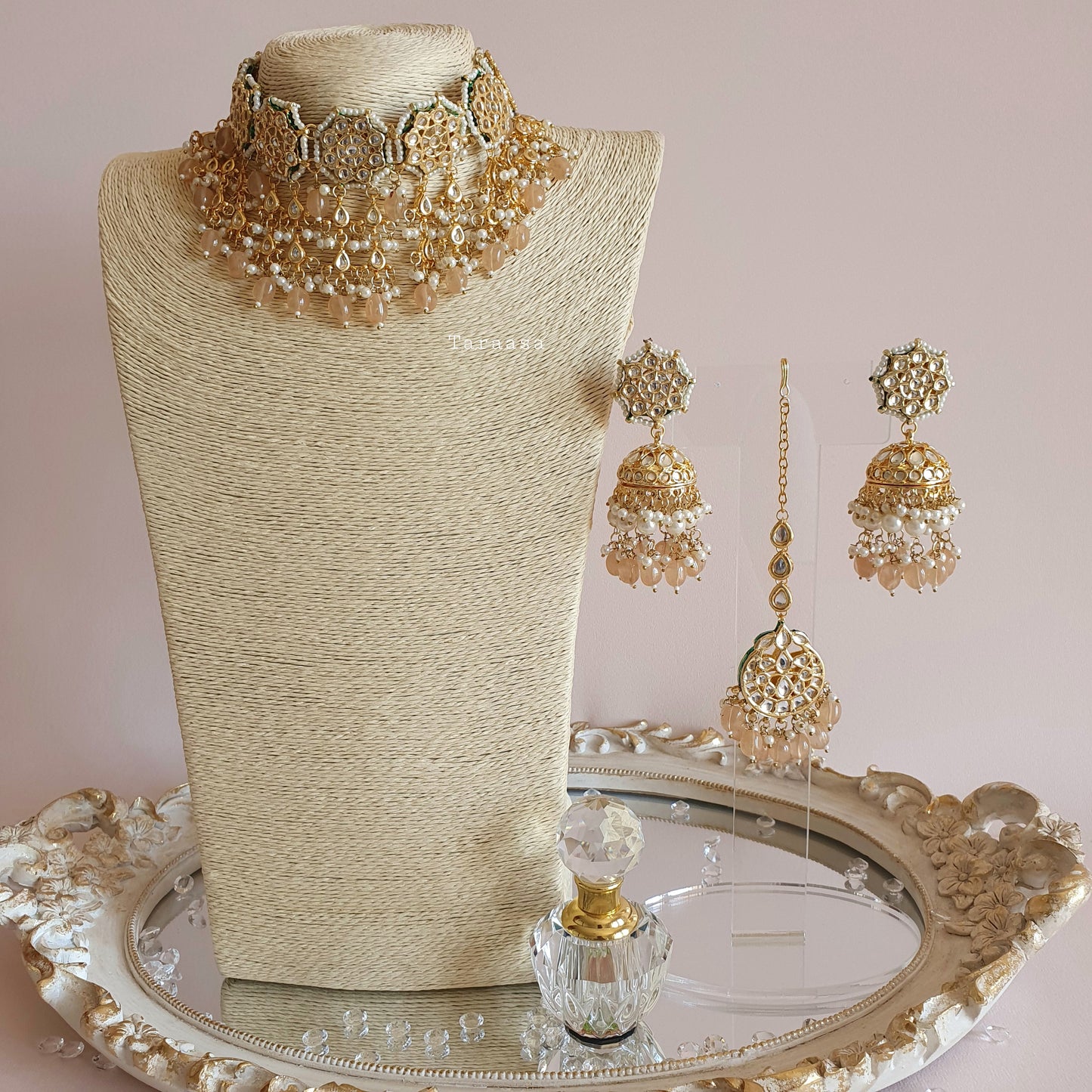 Nude Kundan Choker